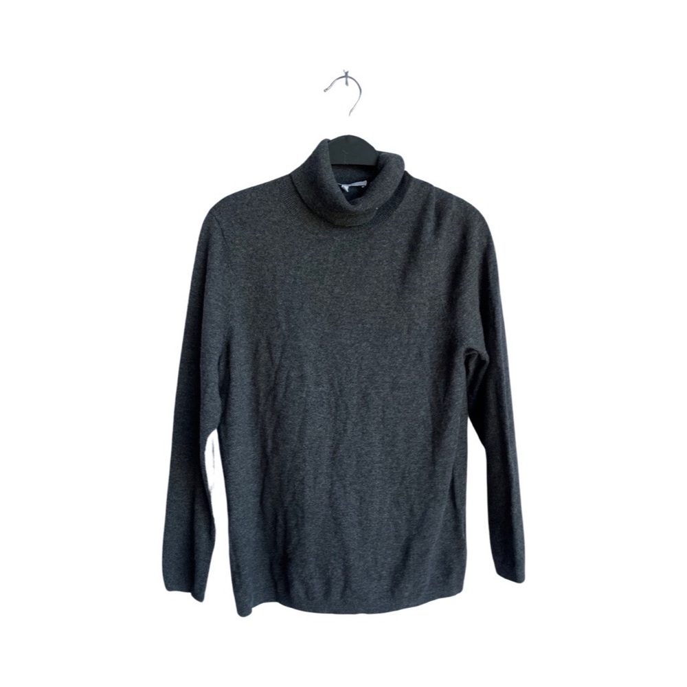 Lark & Ro grey wool blend turtleneck size XL